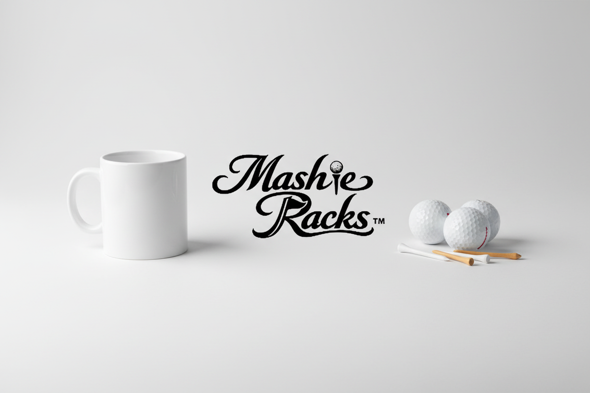 The Pro Shop with Mashie Racks Logo