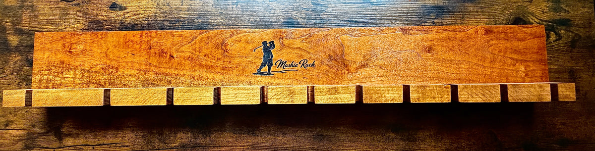 "⭐ LIMITED TIME SALE" Par 4 Mashie Golf Rack - Cherry